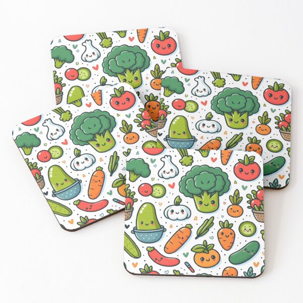 Item preview, Cute vegetables pattern  designed and sold by Culmika.