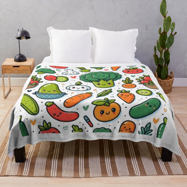 Item preview, Cute vegetables pattern  designed and sold by Culmika.