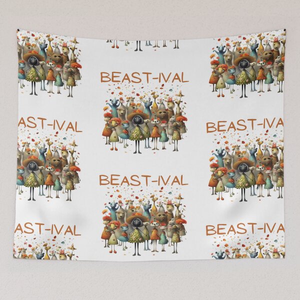 Item preview, Beast-ival funny quotes weird quotes designed and sold by Coolparrotgirl.