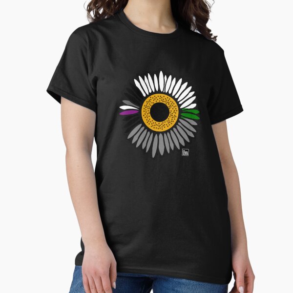 Item preview, Demiromantic Asexual Sunflower designed and sold by thechronicsloth.