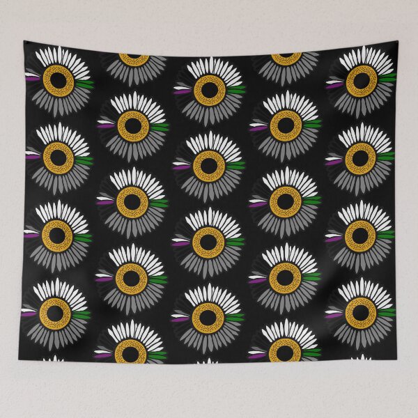Item preview, Demiromantic Asexual Sunflower designed and sold by thechronicsloth.