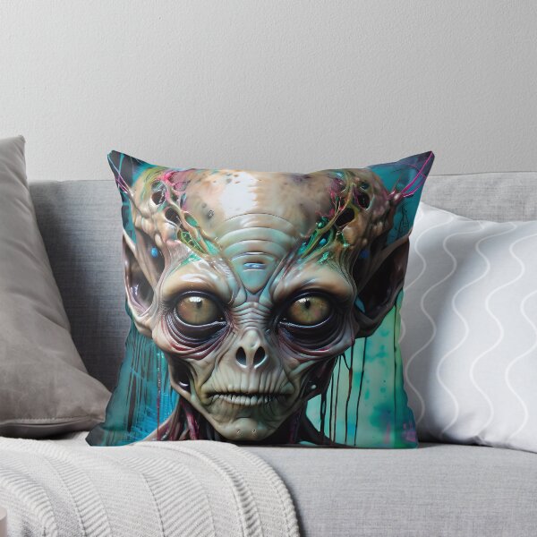 Item preview, Alien Graffiti Art Portrait designed and sold by TheArtOfPat.