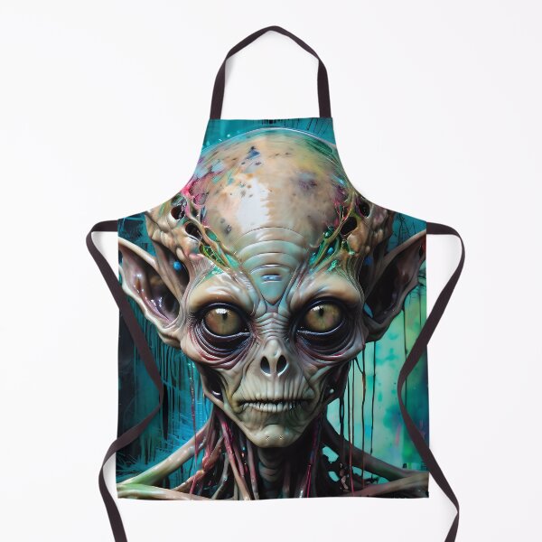 Artikelvorschau, Alien Graffiti Art Portrait entworfen und verkauft von TheArtOfPat.