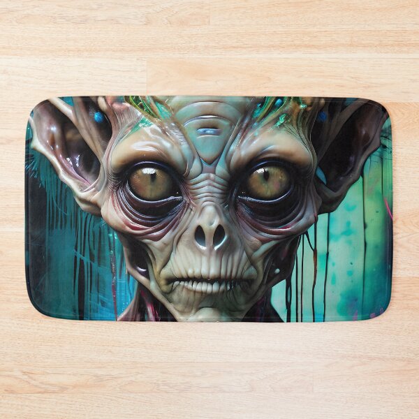 Item preview, Alien Graffiti Art Portrait designed and sold by TheArtOfPat.