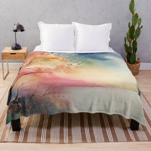 Item preview, A Watercolor Odyssey Through Veils of Light designed and sold by PanoramaPrints.