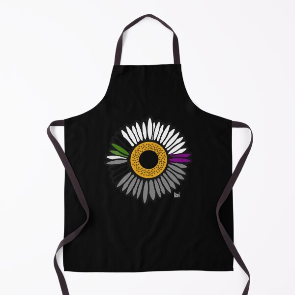 Item preview, Demisexual Aromantic Sunflower designed and sold by thechronicsloth.