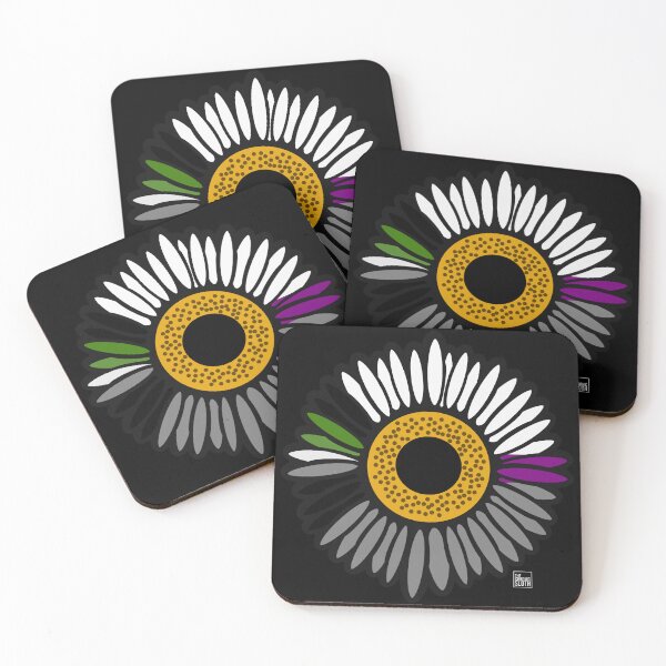 Item preview, Demisexual Aromantic Sunflower designed and sold by thechronicsloth.