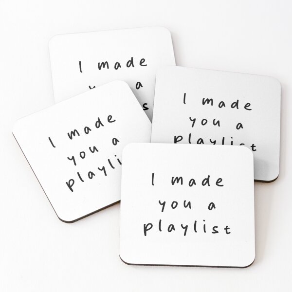 Item preview, I made you a playlist | Minimalist Style | Handwritten Font designed and sold by RM-Journey.