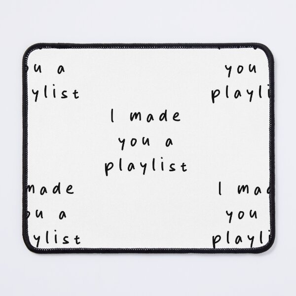 Item preview, I made you a playlist | Minimalist Style | Handwritten Font designed and sold by RM-Journey.