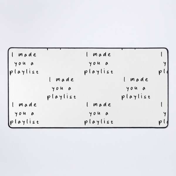 Item preview, I made you a playlist | Minimalist Style | Handwritten Font designed and sold by RM-Journey.