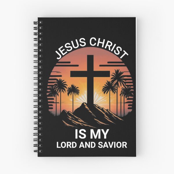 Item preview, "JESUS CHRIST IS MY LORD AND SAVIOR".JESUS IS MY LORD AND SAVIOR WITH CROSS, designed and sold by ChristianArt6.