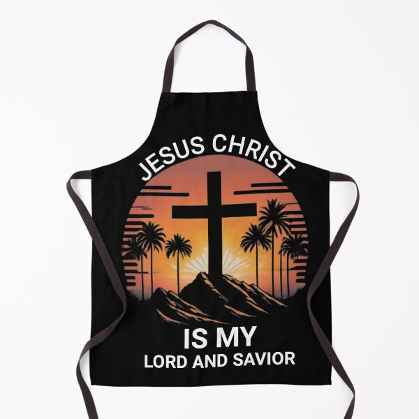 Item preview, "JESUS CHRIST IS MY LORD AND SAVIOR".JESUS IS MY LORD AND SAVIOR WITH CROSS, designed and sold by ChristianArt6.