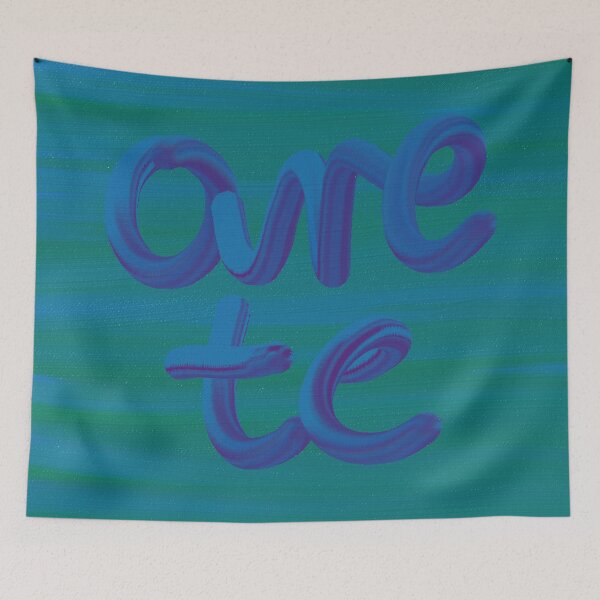 Item preview, ARETE word art print designed and sold by nataliavandalia.