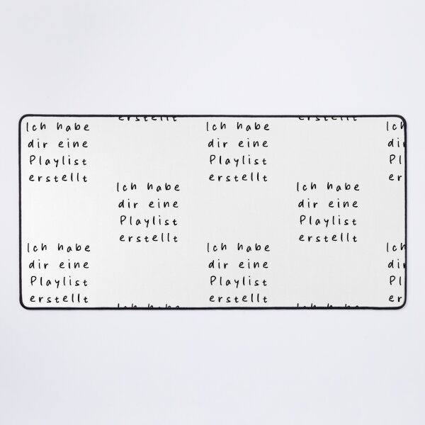 Item preview, Ich habe dir eine Playlist erstellt | Minimalist Style | Handwritten Font designed and sold by RM-Journey.