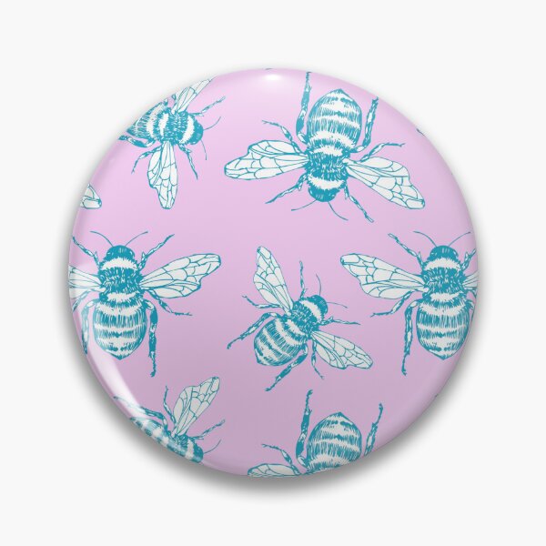 Item preview, retro bee designed and sold by bearandfoxcom.