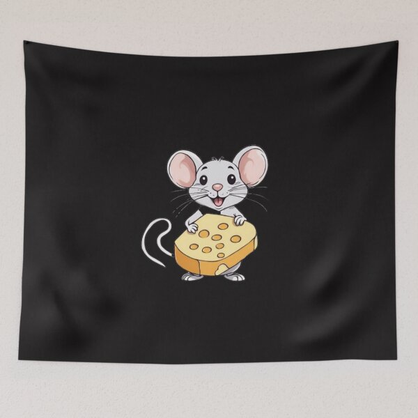 Item preview, Cute mouse with cheese  designed and sold by Culmika.