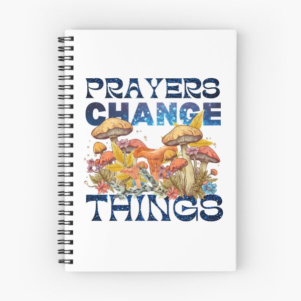 Item preview, Prayers Change Things - Mushroom Cottage Core Design designed and sold by Raise2Shine.