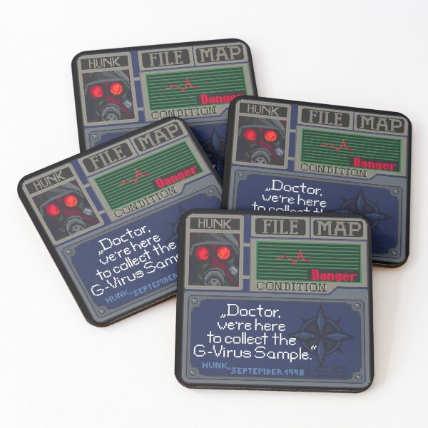 Item preview, Resident Evil 2 Hunk Pixel Art designed and sold by AlleenasPixels.