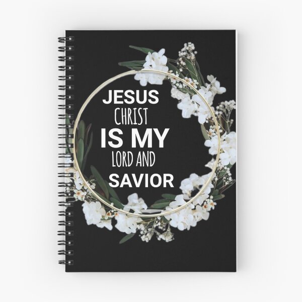 Item preview, JESUS IS MY LORD AND SAVIOR WITH FLOWERS. designed and sold by ChristianArt6.