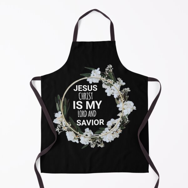 Item preview, JESUS IS MY LORD AND SAVIOR WITH FLOWERS. designed and sold by ChristianArt6.