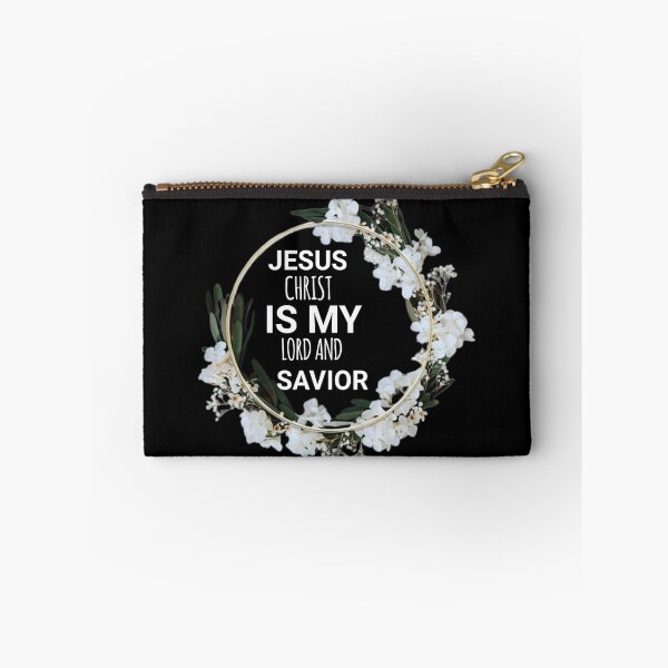 Item preview, JESUS IS MY LORD AND SAVIOR WITH FLOWERS. designed and sold by ChristianArt6.