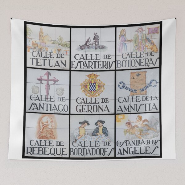 Item preview, Madrid Street Signs 2 designed and sold by PhotoArt by Joan Carroll.