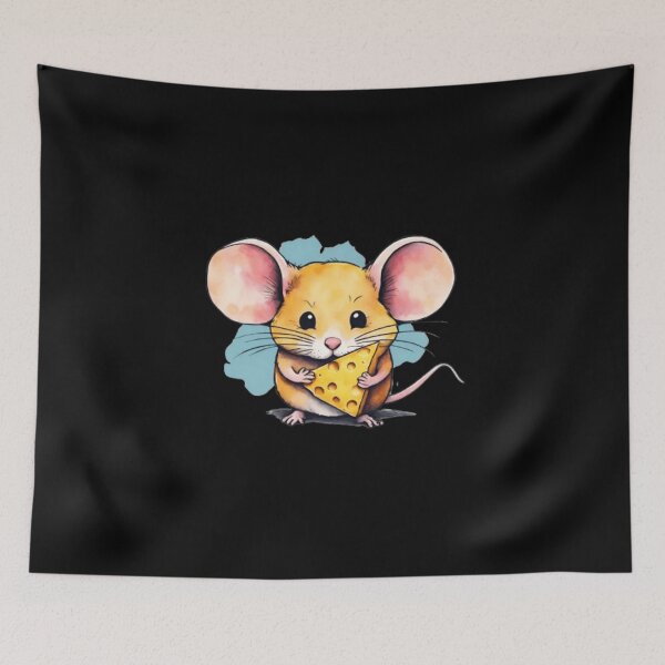 Item preview, Cute mouse with cheese  designed and sold by Culmika.
