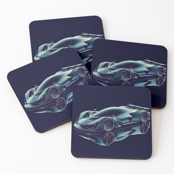 Item preview, Abstract, Mirrored Fantasy Sportscar designed and sold by Gaborai.