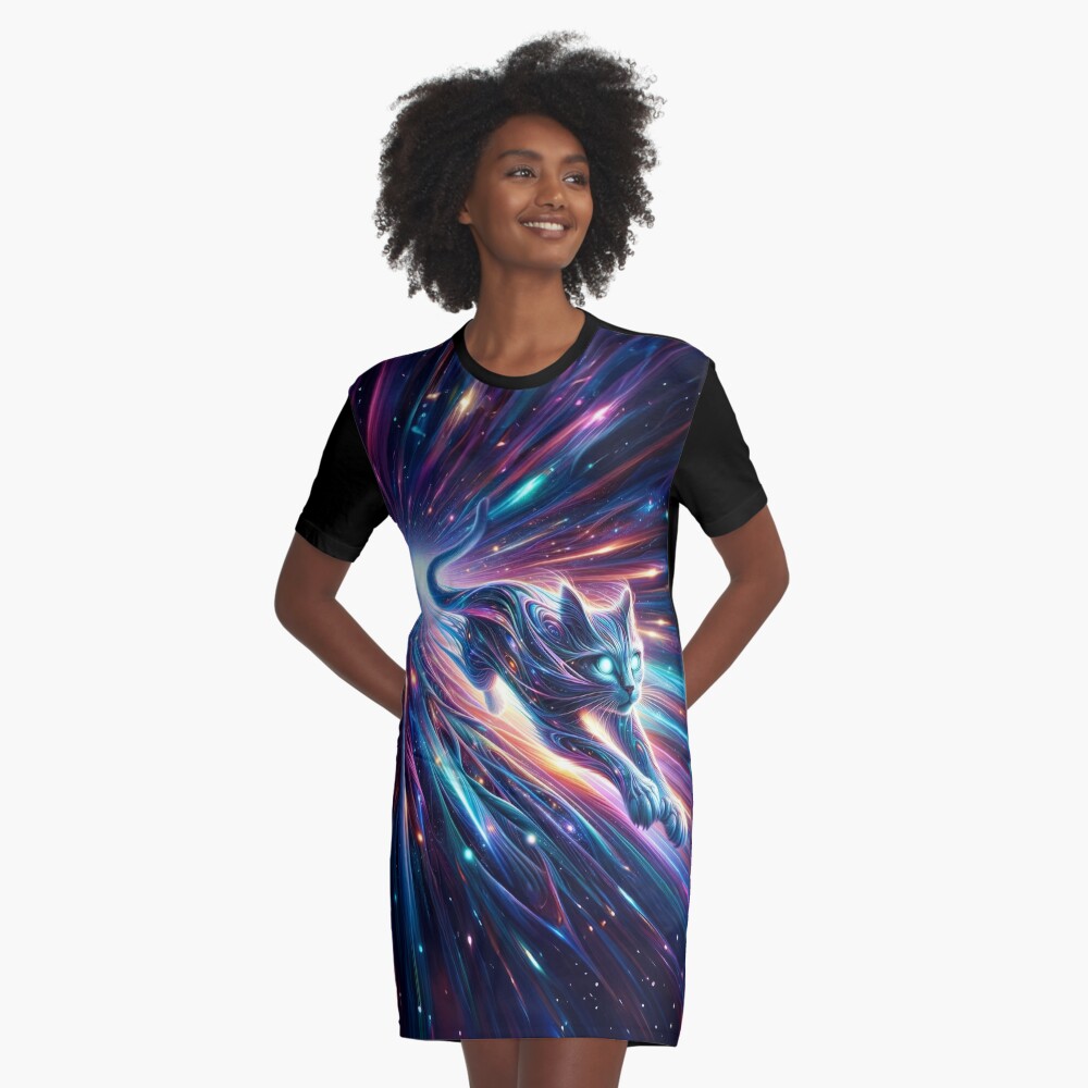 Item preview, Graphic T-Shirt Dress designed and sold by thomasdatt.