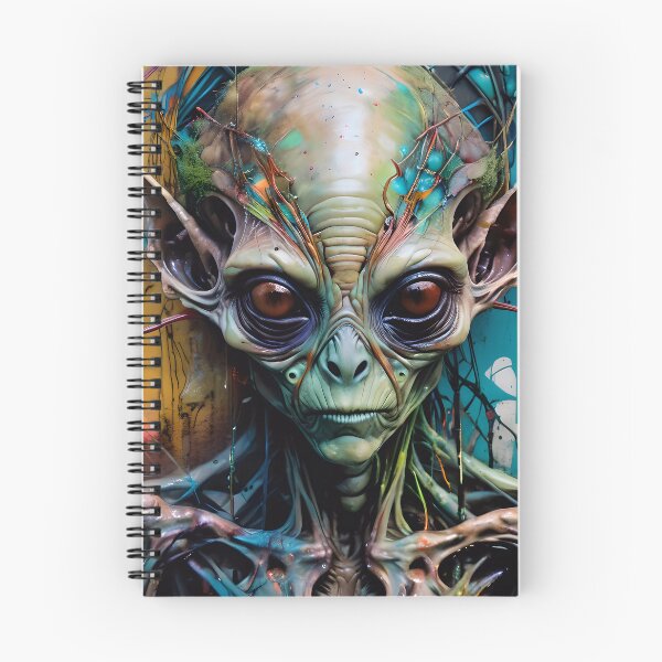 Item preview, Alien Graffiti Art Portrait designed and sold by TheArtOfPat.