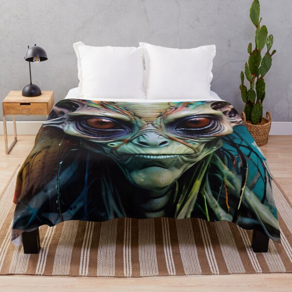 Item preview, Alien Graffiti Art Portrait designed and sold by TheArtOfPat.