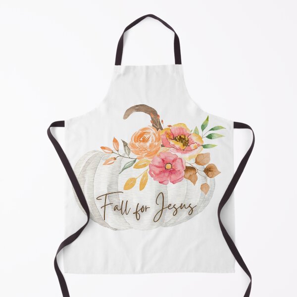 Item preview, Fall For Jesus Modern Watercolor Floral Pumpkin designed and sold by SassyFaithGirl.