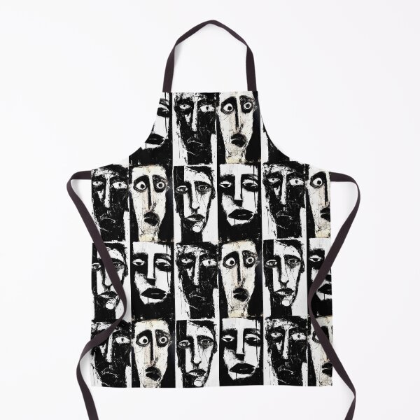 Item preview, Art Brut Faces designed and sold by sheprint.