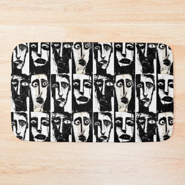 Item preview, Art Brut Faces designed and sold by sheprint.