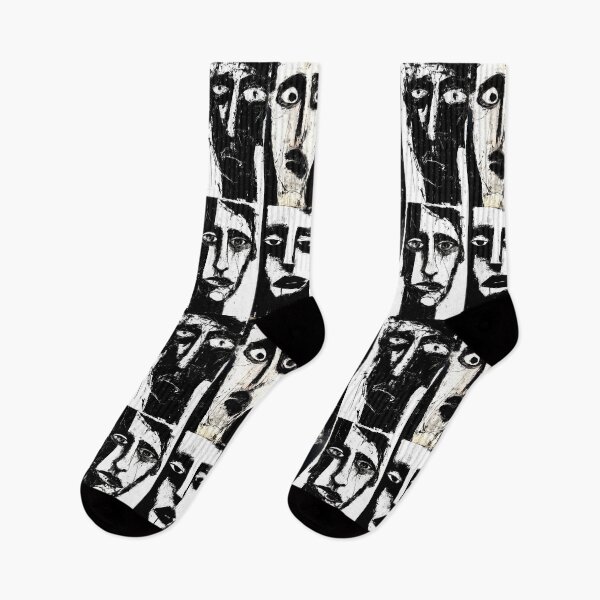 Item preview, Art Brut Faces designed and sold by sheprint.