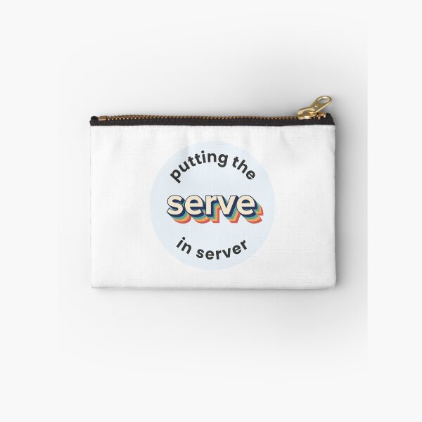 Item preview, Putting the serve in server programming joke designed and sold by PopGradients.