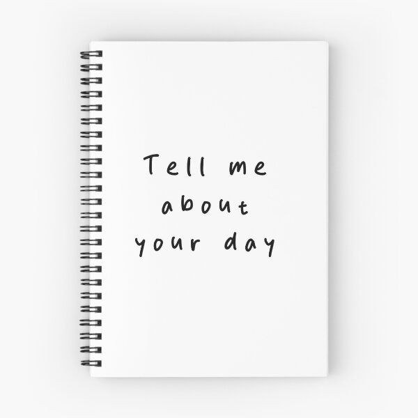 Item preview, Tell me about your day  | Minimalist Style | Handwritten Font designed and sold by RM-Journey.