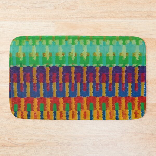 Item preview, Vibrant multicolor embroidery mexican folk art maximalist decor dopamine dressing designed and sold by T-Mex.