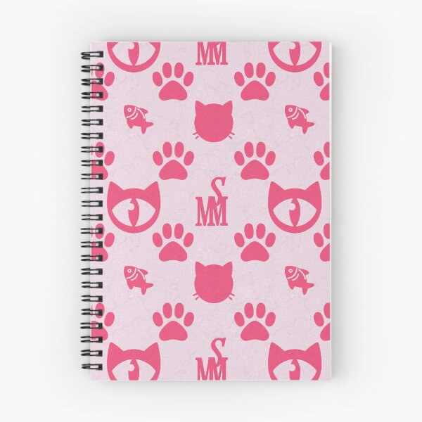 Item preview, Sir Meowton's Pink Promenade - Charming Cat Paw Print Pattern designed and sold by Sir Meow Meow.
