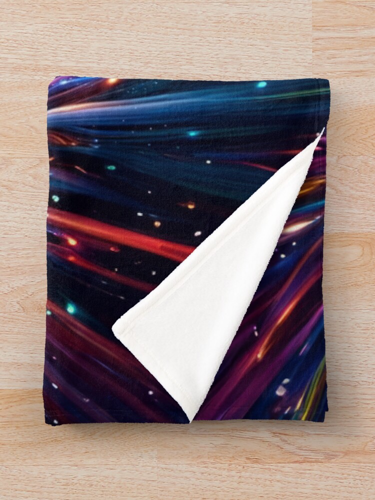 Thumbnail 3 of 6, Throw Blanket, The Cosmic Voyager designed and sold by thomasdatt.