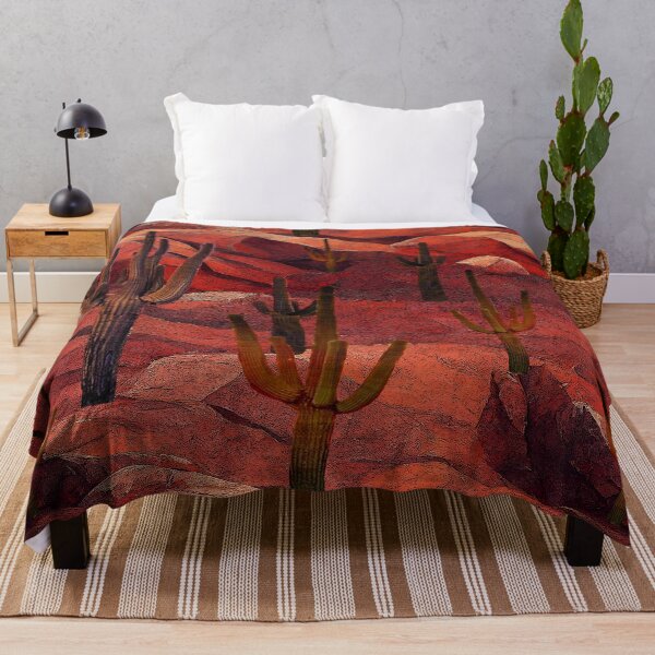 Item preview, Arizona High Mountain Desert Saguaros designed and sold by Esprit-Mystique.