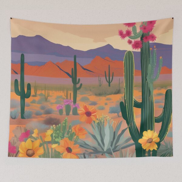 Item preview, Blooming Cactus Valley designed and sold by ZipperDragon88.