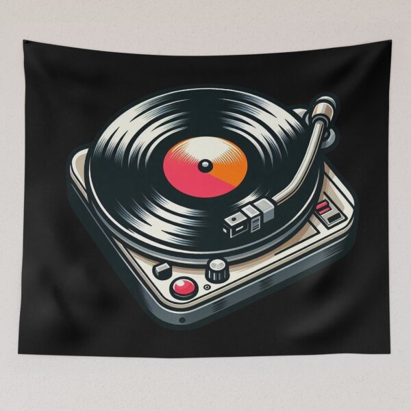 Item preview, Turn That Frown Upside Down - Retro Music Graphic designed and sold by Fuckit-Runit.