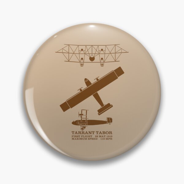 Item preview, Tarrant Tabor British WW1 Triplane Silhouettes Infographic Diagrams designed and sold by MilitaryMart.