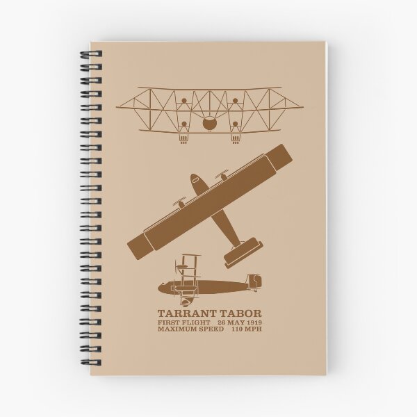 Item preview, Tarrant Tabor British WW1 Triplane Silhouettes Infographic Diagrams designed and sold by MilitaryMart.