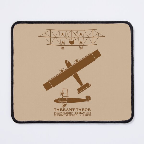 Item preview, Tarrant Tabor British WW1 Triplane Silhouettes Infographic Diagrams designed and sold by MilitaryMart.