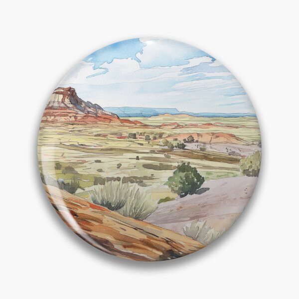 Item preview, Petrified Forest National Park in Watercolor designed and sold by WatercolorWilds.