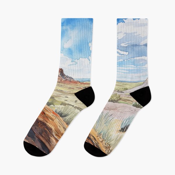 Item preview, Petrified Forest National Park in Watercolor designed and sold by WatercolorWilds.