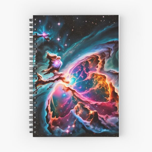 Item preview, Nebula stars cluster space art  designed and sold by WildflowersAI.