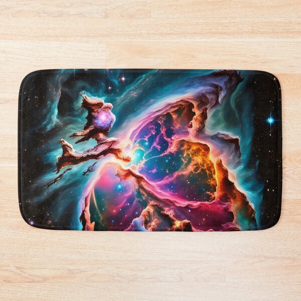 Item preview, Nebula stars cluster space art  designed and sold by WildflowersAI.